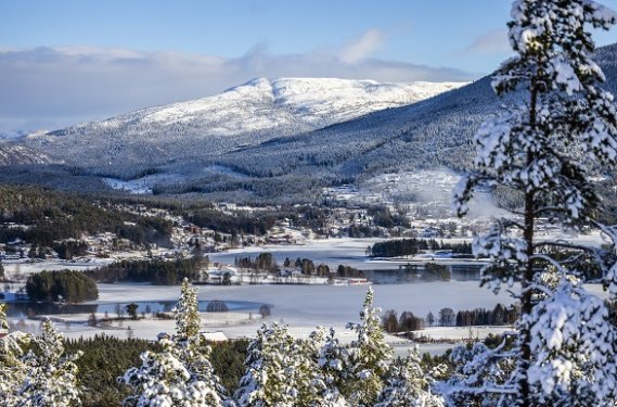 Uitzicht piste Uitzicht piste