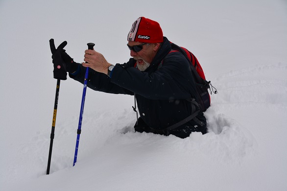 Opstaan uit de sneeuw