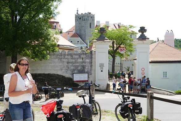 Vranov ingang kasteel