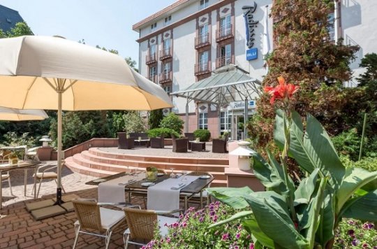 Hotel Radisson Blu Buitenkant