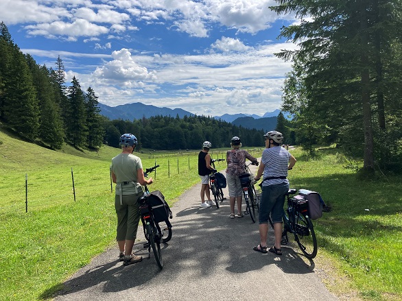Fietsers omgeving Reutte