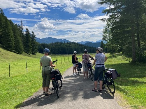 Fietsers omgeving Reutte