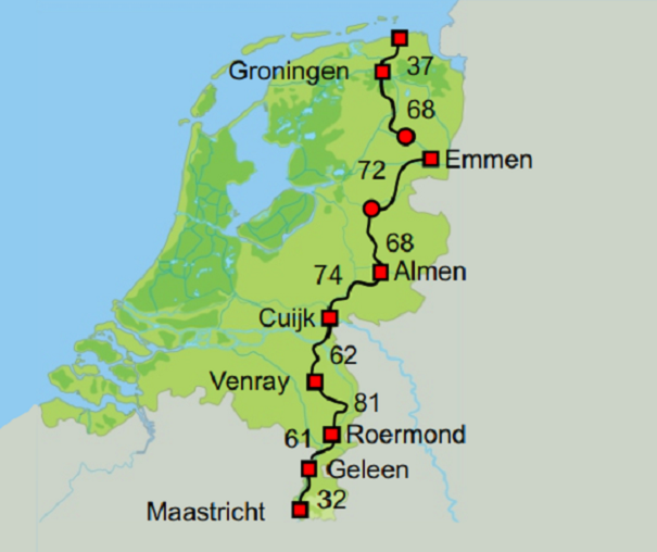Fietskaartje Pieterpad