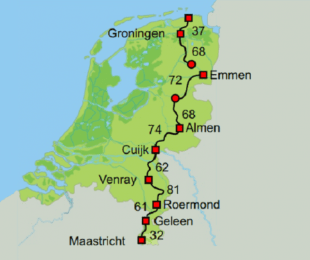 Fietskaartje Pieterpad