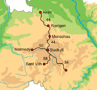 Fietskaartje Vennbahn en Eifel