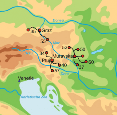 Fietskaartje Slovenië Fietskaartje Slovenië