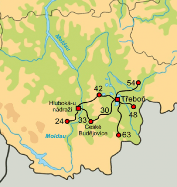Fietskaartje Tsjechië Fietskaartje Tsjechië