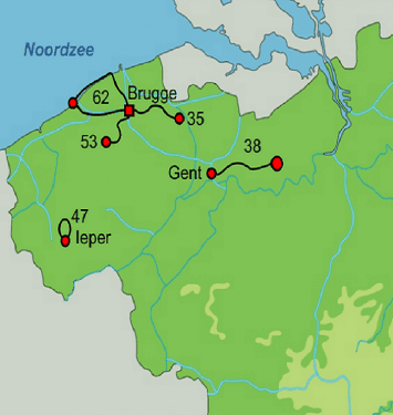 Fietskaartje België Fietskaartje België