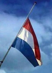 Vlag half stok