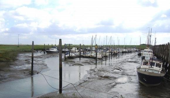 Zeeland getijde haven Paal