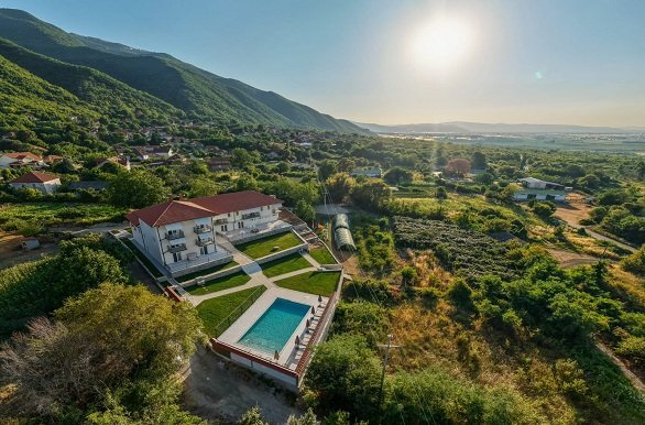 Hotel Vasko luchtfoto