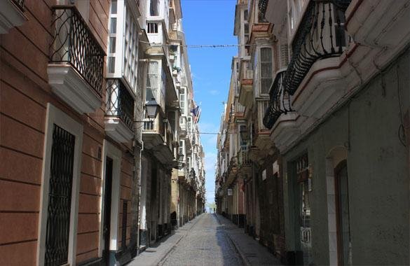 Cadiz smal straatje