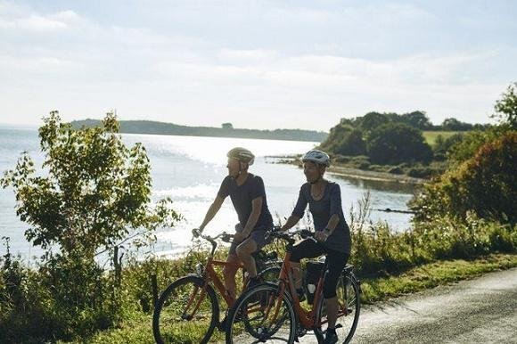 Denemarken fietsers Jutland