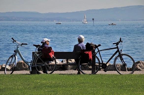 Fietsen rondom de Bodensee langs Konstanz, Friedrichshafen en Bregenz