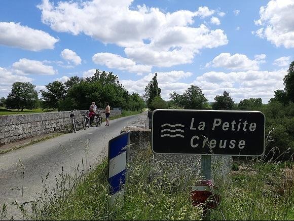 Het Franse Pad Brug over de petite Creuse