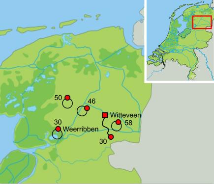 Witteveen Fietskaart Witteveen Fietskaart
