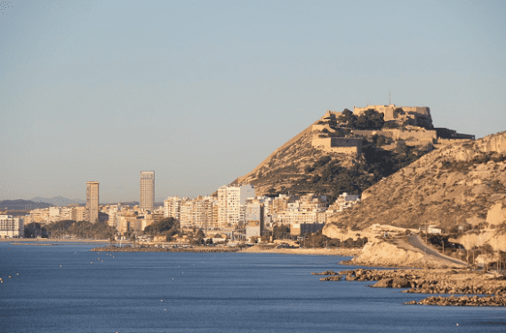 Alicante Kasteel Santa B&aacute;rbara