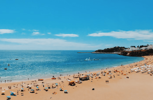 Albufeira strand