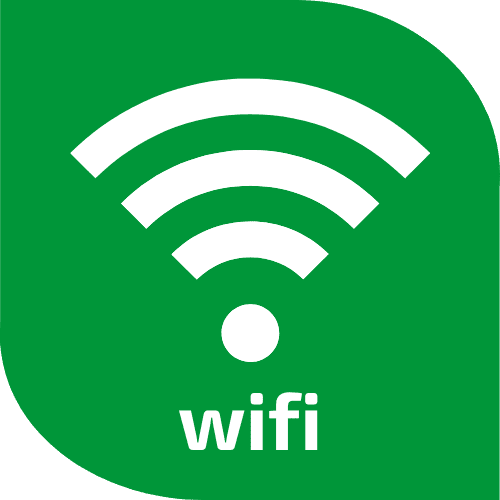 WiFi beschikbaar in het hotel